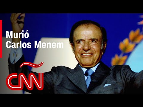 Murió el expresidente de Argentina Carlos Menem: así fue su trayectoria en la política argentina