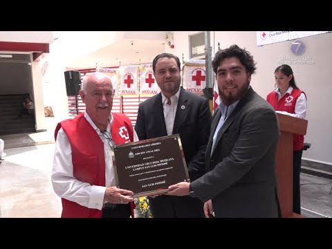 Reconocen a Cruz Roja Mexicana, a través del Centro Universitario de la Salud