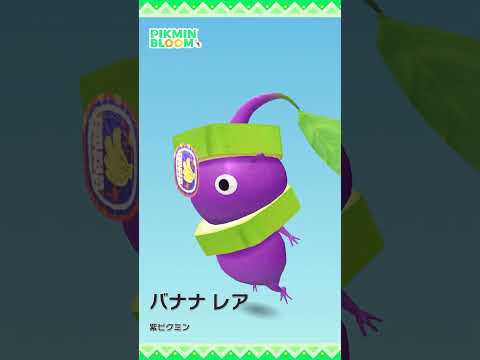 【ピクミンブルーム】「スーパーマーケット バナナ レア」デコピクミン モーション比較 #pikminbloom #ピクミンブルーム #デコピクミン #スーパーマーケット #バナナ #shorts