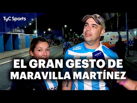 MARAVILLA MARTÍNEZ y una ACCIÓN que EMOCIONA: INVITÓ a un VECINO al CILINDRO de AVELLANEDA