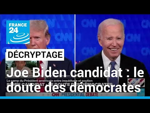 Joe Biden candidat : le doute des démocrates • FRANCE 24