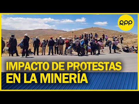 El impacto de las protestas en la minería