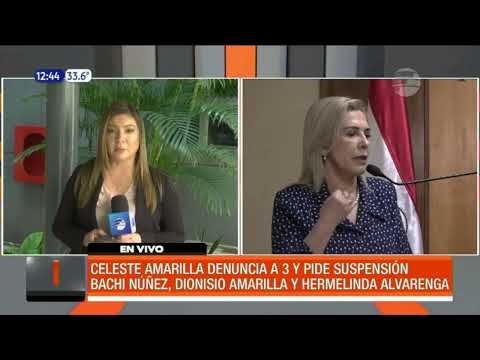 Celeste Amarilla denunció a tres legisladores por violencia política