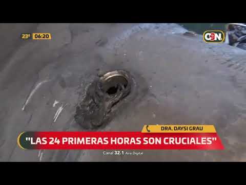 Capiatá: Explotó un tanque de combustible