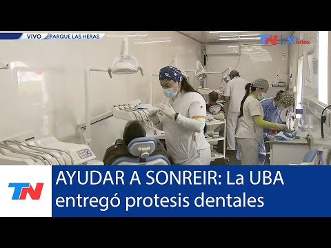 VOLVER A SONREIR: La Facultad de Odontología de la UBA entregó prótesis dentales gratuitas