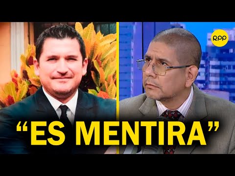 Dimitri Senmache: Lo dicho por José Fernández Latorre y Beder Camacho es una total mentira