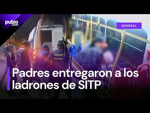 Jovenes que robaron SITP fueron entregados por sus padres a la Policía | Pulzo