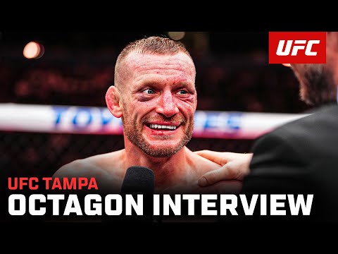 Davey Grant Octagon Interview | UFC Tampa