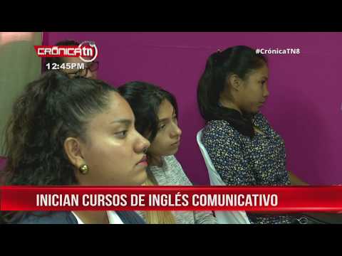 Inician cursos técnicos de inglés comunicativo en Nicaragua