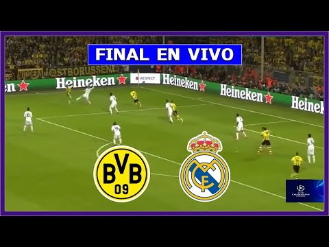 BORUSSIA DORTMUND vs REAL MADRID EN DIRECTO  FINAL CHAMPIONS LEAGUE 2024 EN WEMBLEY