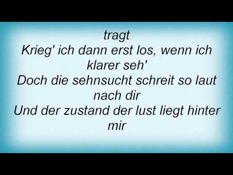 17791 Peter Schilling - Ein Paar Tage Weg Von Dir Lyrics