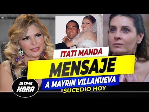 Itatí Cantoral busca RECONCILIACIÓN con Eduardo Santamarina Envía FUERTE ADVERTENCIA a Mayrín??