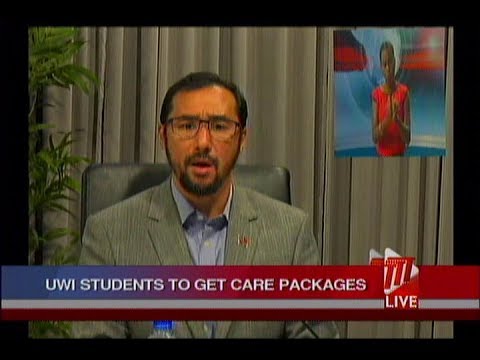 Care Packages On The Way For TT Students At Mona & Cave Hill Campuses