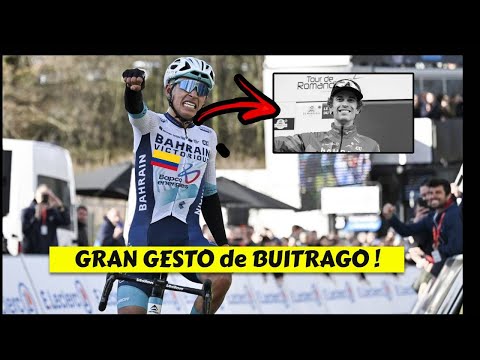 GRAN GESTO de SANTIAGO BUITRAGO en PARIS NIZA 2024 !