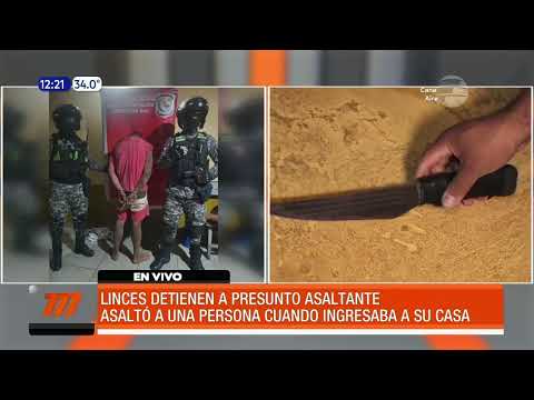 Linces detienen a presunto asaltante en Capiatá