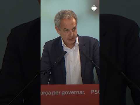 Zapatero llama a la movilización socialista: Nuestra tarea es que Pedro Sánchez siga #Zapatero