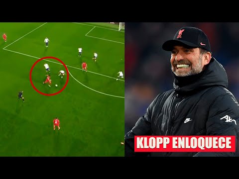 EPICA REACCION de Jürgen Klopp |Luis Díaz marca gol y Klopp se vuelve loco