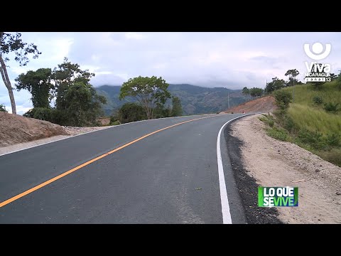 Las Segovias estrena carretera y  avanza construcción de puente