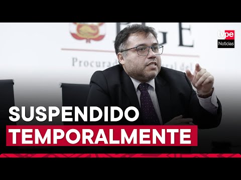Daniel Soria: suspenden temporalmente al procurador general del Estado
