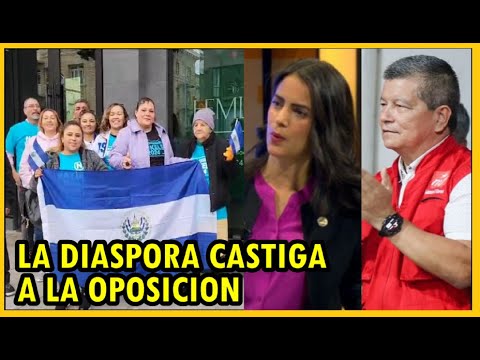 La diáspora salvadoreña vota masivamente en contra de la oposición