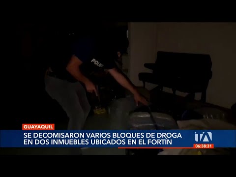 500 bloques de droga y 3 detenidos dejó dos allanamientos en el Fortín