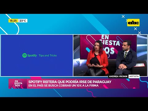 Spotify reitera que podría irse de Paraguay