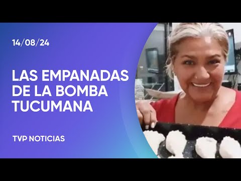 Gladys, la Bomba Tucumana, abrió un local de empanadas en Recoleta