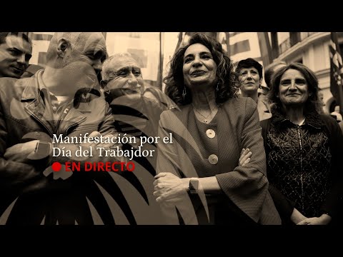 Manifestación por el Día del Trabajador en Madrid