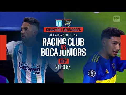 Racing VS. Boca Juniors - Copa CONMEBOL Libertadores 2023 - 4tos de Final VUELTA - FOX Sports PROMO