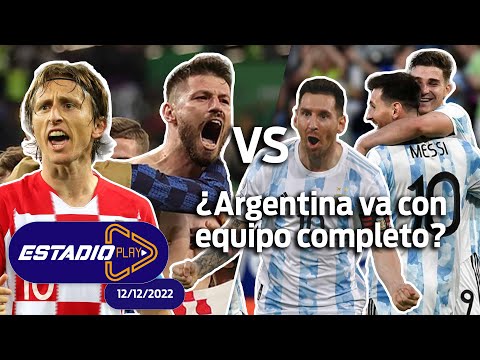 EN VIVO ¿Argentina va con equipo completo? Croacia podría romper un record | Estadio Play | Ecuavisa