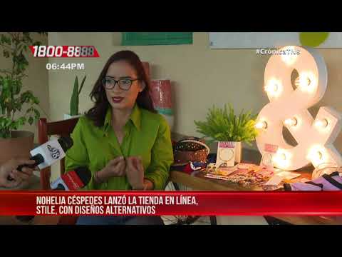 Periodista y emprendedora ofrece accesorios y vestuario con tienda virtual– Nicaragua