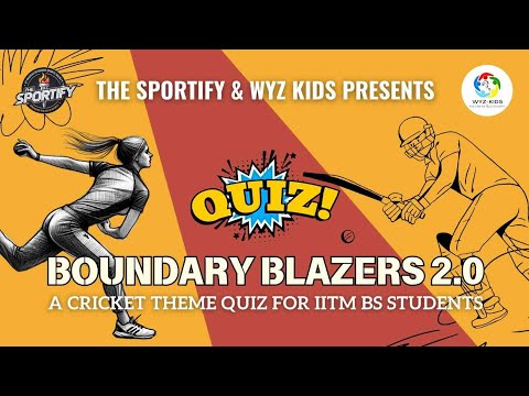 Boundary Blazers 2.0 | The Cricket Quiz