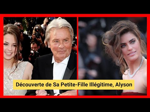 Alain Delon : La vie dans l’ombre de sa Petite Fille ille?gitime, Alyson