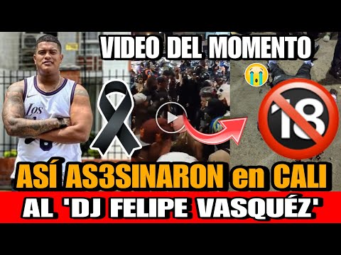 Asi MURIO DJ Felipe Vásquez en una CARAVANA por HALLOWEEN en Cali DETALLE de la MUERTE de DJ Vasquez