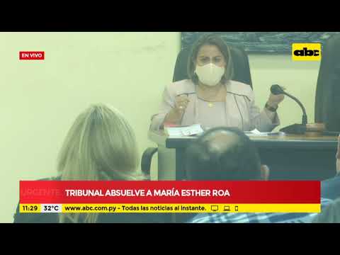 Tribunal absuelve a la activista María Esther Roa