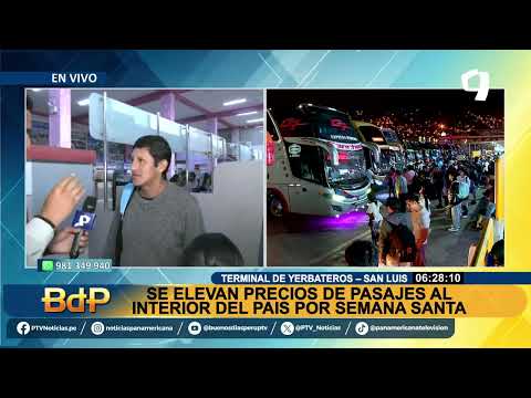 BDP desesperados viajan al interior del país por Semana Santa 2