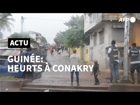 Guinée: heurts à Conakry lors de la reprise des manifestations anti-Condé | AFP