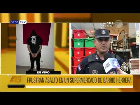 Asalto y enfrentamiento a balazos en comercio de Asunción
