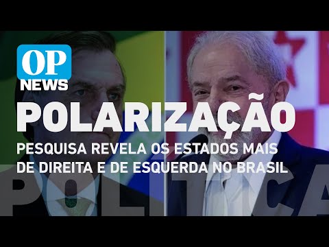 Polarização: pesquisa revela os estados mais de direita e de esquerda no Brasil | O POVO NEWS