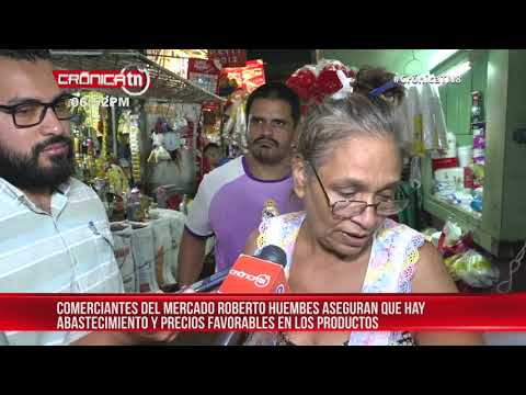 Mercado Roberto Huembes con precios estables de la canasta básica – Nicaragua