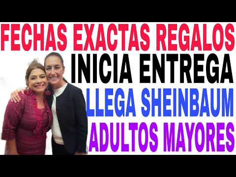 100% CONFIRMADO ES OFICIAL REGALOS DE SHEINBAUM Y CLARA BRUGADA 1 Y 5 OCTUBRE