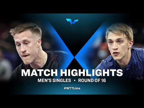 Table Tennis 🥍 Mattias Falck vs Anton Kallberg | MS | WTT Contender Lima 2022 | (R16)