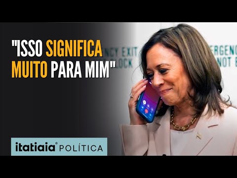 KAMALA HARRIS COMPARTILHA APOIO DE BARACK E MICHELLE OBAMA NAS ELEIÇÕES DOS EUA