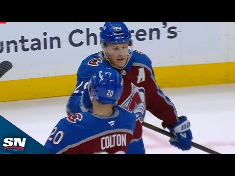 Avalanches Nathan MacKinnon Snipes Top Shelf For His 20th Of Season