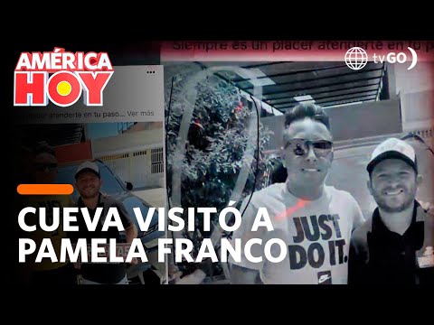 América Hoy: Supuesta visita de Cueva a Pamela Franco (HOY)