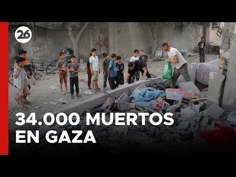 MEDIO ORIENTE | Dos millones de desplazados y 34.000 muertos en Gaza | #26Global