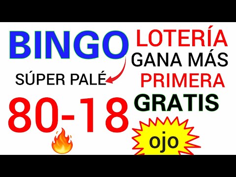 (( 18 - 80 )) BINGASOO.! SÚPER PALÉ de HOY/lotería PRIMERA/lotería GANA MÁS de HOY 10 de SEPTIEMBRE
