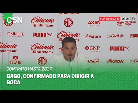 FERNANDO GAGO será el DT de BOCA