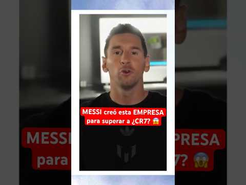 MESSI creó esta EMPRESA para superar a ¿CRISTIANO? | #Messi sorprendió #CristianoRonaldo #Cr7