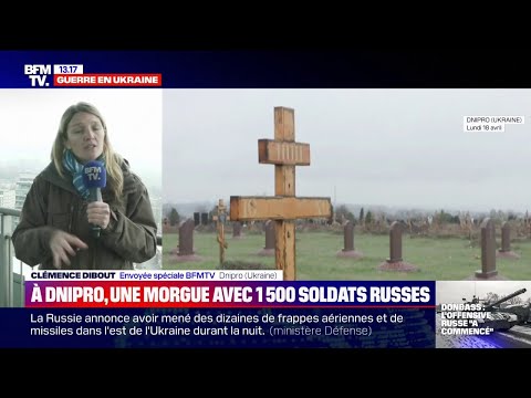 Ukraine: à Dnipro, une morgue avec 1500 corps de soldats russes